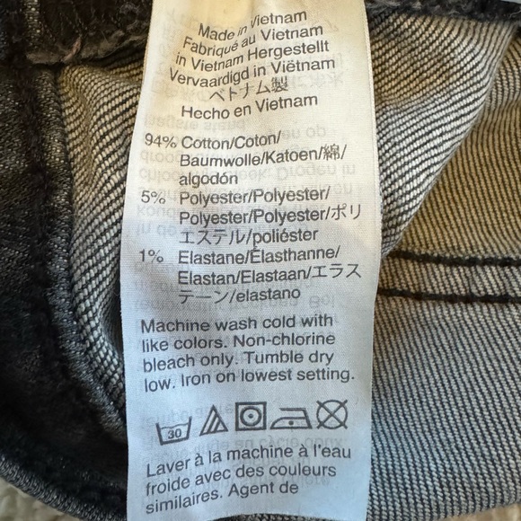 Madewell The Perfect Vintage Crop Jean In Summer Wash 30T Style AA914 Mom Jeans - Picture 11 of 12